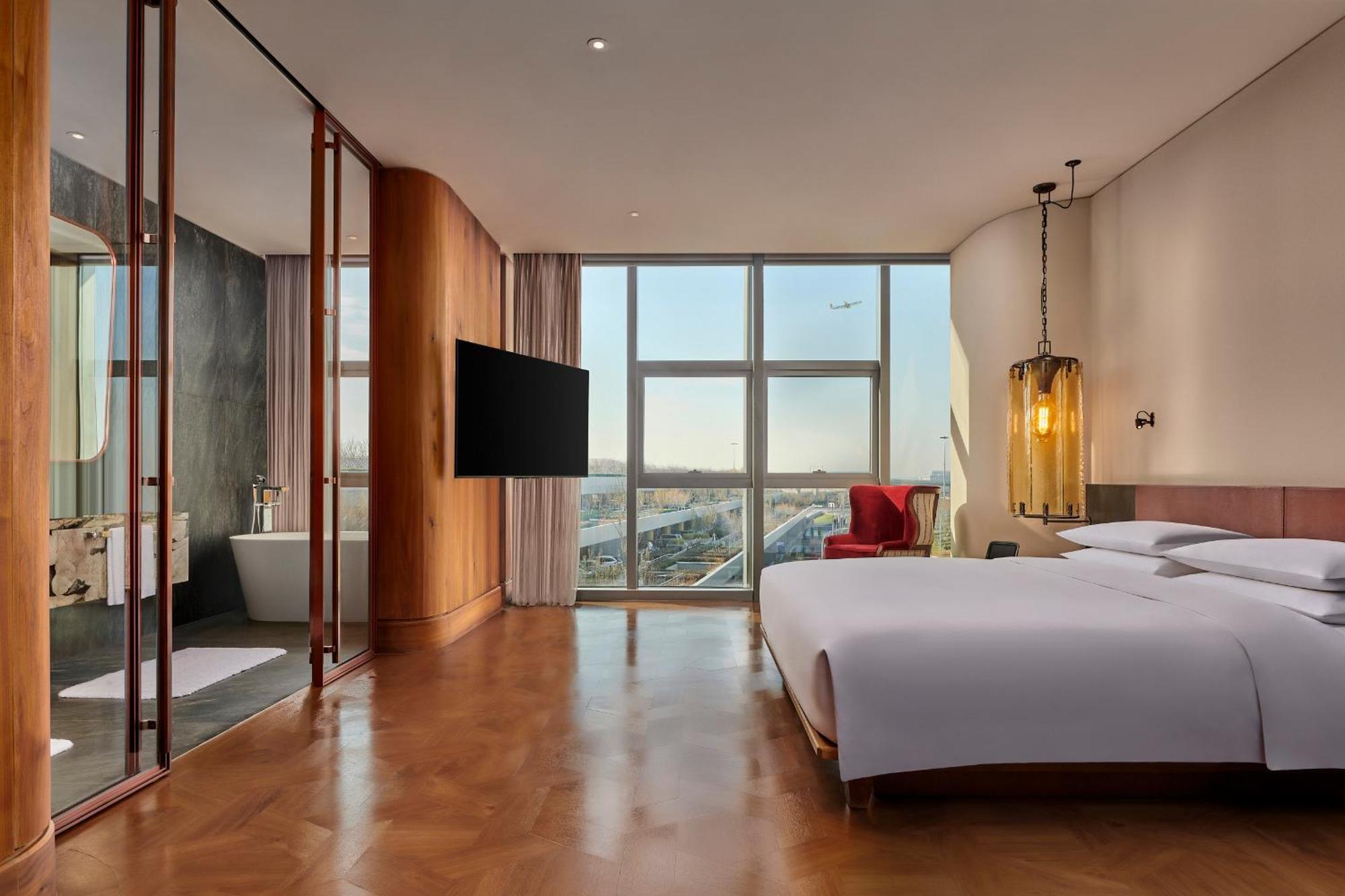 Mumian Beijing Daxing International Airport, Part Of Hyatt Hotel Eksteriør billede Deluxe Room